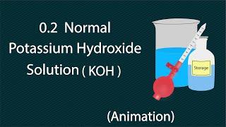 0.2 Normal KOH Solution | how we can make 0.2 normal potassium Hydroxide solution