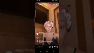 Doja Cat iG Live With a Message about mental health