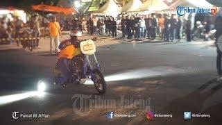 Aksi Freestyle Komunitas Motor Antik Club Indonesia