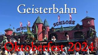 Geister Schloss Kunz Geisterbahn Oktoberfest Wiesn München 2024 onride