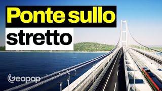 Come sarà il Ponte sullo stretto di Messina? La ricostruzione 3D dai progetti originali