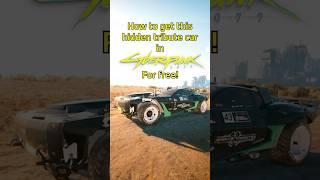 *FREE* Hidden car in Cyberpunk! #cyberpunk2077eastereggs #shorts #gaming