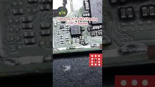 Samsung A10s Charging Ways Shorting || OVP ic Bypass #shorts #mobile #samsung #repairing