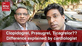 Clopidogrel, Prasugrel, Ticagrelor (antiplatelets)- the difference and when to use which one in ACS