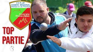 Superbe petite finale du tête-à-tête MONROS vs DUAPHANT : Championnat Auvergne Rhône-Alpes pétanque