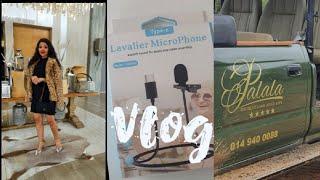 Spend few days with me|unboxing|Trying a new microphone|Easter Sunday at Palala boutique lodge