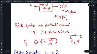 EEC 481: Digital Communications II - Channel Capacity 1