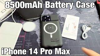 iPhone 14 Pro Max: Battery Case 8500mAh Review (LALKS)