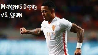 Memphis Depay vs. Spain ►Brilliant Performance | 31.03.2015 | ᴴᴰ