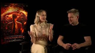 Emily Blunt și Matt Damon despre Oppenheimer