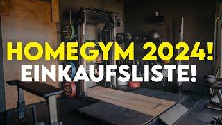 Homegym 2024 - Das brauchst du WIRKLICH! #homegym #trainingzuhause #garagegym