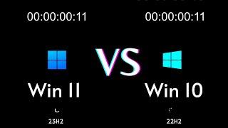 Windows 10 vs Windows 11 | Speed Test (Version 23H2, 22H2)