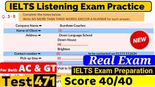 IELTS Listening Practice Test 2024 with Answers [Real Exam - 471 ]