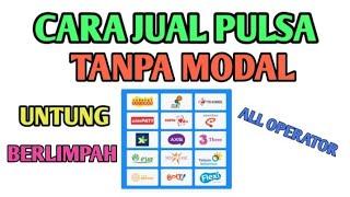 aplikasi jual pulsa murah, tanpa modal