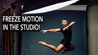 How to Freeze Motion In the Photography Studio Using Flash