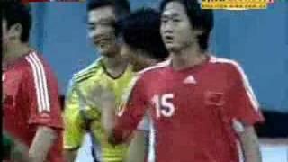 Crazy goalkeeper--Wang Dalei