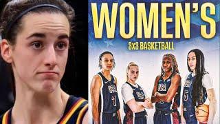 Caitlin Clark TRENDING after USA 3x3 women's basketball EMBARRASSED by Germany