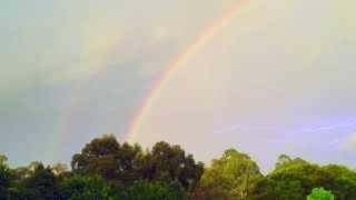 Rainbow Lightning Strike Victoria 2015