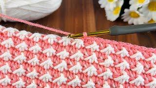 easy and beautiful crochet blanket