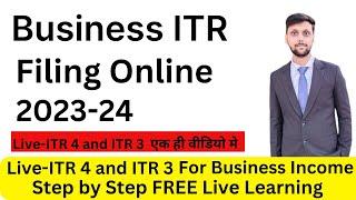 Business ITR Filing 2023-24 | How to file ITR For Company | ITR Filing For company