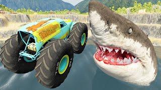 BeamNG Crazy Car Crashes and Jumps LIVE  #13 - Random Vehicles Total Destruction | Griff's Garage