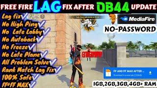 FREE FIRE AND FREE FIRE MAX LAG FIX  AFTER OB44 UPDATE NEW LAG FIX CONFIG FILE‼️