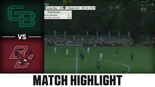 Green Bay vs. Boston College ACC Men's Soccer Highlights (2023)