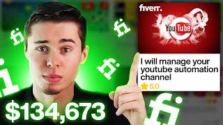 I Paid Fiverr to Create a YouTube Automation Business (This Happened)