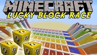 LUCKY BLOCK RACE 1.8 | MINECRAFT med DualDGamingExtra