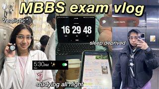 STUDY VLOG| exam week, pulling all-nighters, lots of studying, suffer with me!