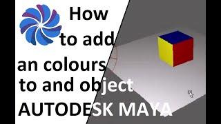 Adding colors to an object | Beginners Guide | Autodesk MAYA 2022