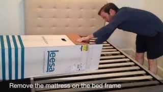 Leesa Mattress Unboxing