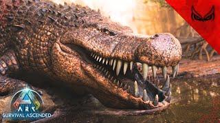 THE DEINOSUCHUS! How To Tame, Abilities & Spawn Locations | ARK: Survival Ascended
