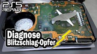 PS5 Repair | Das war ein Gewitter zu viel, ist es zu retten? |PCB  Solder Berlin