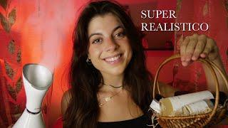 UNA SPA ACCOGLIENTE E RILASSANTE  (layered sounds, personal attention, roleplay) ASMR ITA