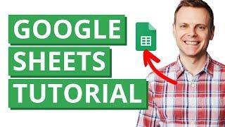Google Sheets Tutorial For Beginners | Step by Step