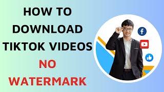 How To Auto Download Tiktok Videos Without Watermark In Pc | Upload Tiktok Bot