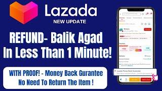 Lazada Return & Refund In Less Than 1 Minute! - Money Back Guarantee 2024