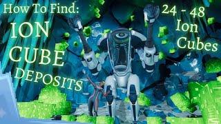 How To Find Large ION CUBE Deposits || Subnautica Below Zero