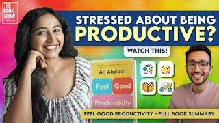 Worried about generating results? | Ali Abdaal's productivity|The Book Show ft. RJ Ananthi