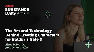 The Art and Technology Behind Creating Characters for Baldur’s Gate 3 | Adobe Substance 3D