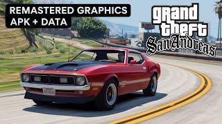 MOD-PACK GTA SA Android REMASTERED HD graphics -2024