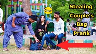 Stealing Couple's Bag Prank | Pranks In Pakistan | Humanitarians