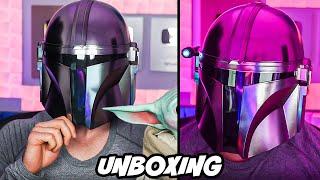 The Mandalorian Helmet REVIEW and UNBOXING