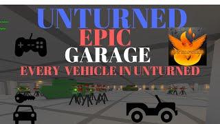 every vehicle in unturned