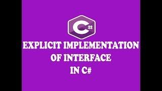 EXPLICIT IMPLEMENTATION OF INTERFACE IN C# (URDU / HINDI)