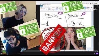 XQC EXPLAINS DMCA DRAMA / TOP STREAMERS TAKE ON COPYRIGHT STRIKE ISSUE ON TWITCH !!! (Hikaru,Poke..)