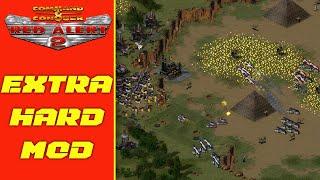 Red Alert 2 | Extra Hard Mod | Unholy Daratan | 1 vs 7 brutal ai