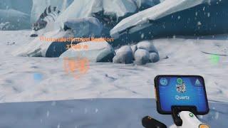 Quartz? No, this is Snow Stalker! -Subnautica Below Zero