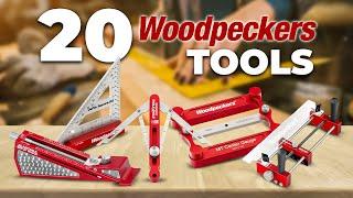 20 Coolest Woodworking Tools To Buy in 2025 | Woodpeckers Tools For Woodworking